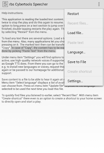 rbs Speecher TTS Voice Reader Screenshots 0