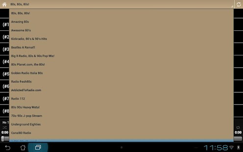 80's SHOUTcasts Screenshots 2