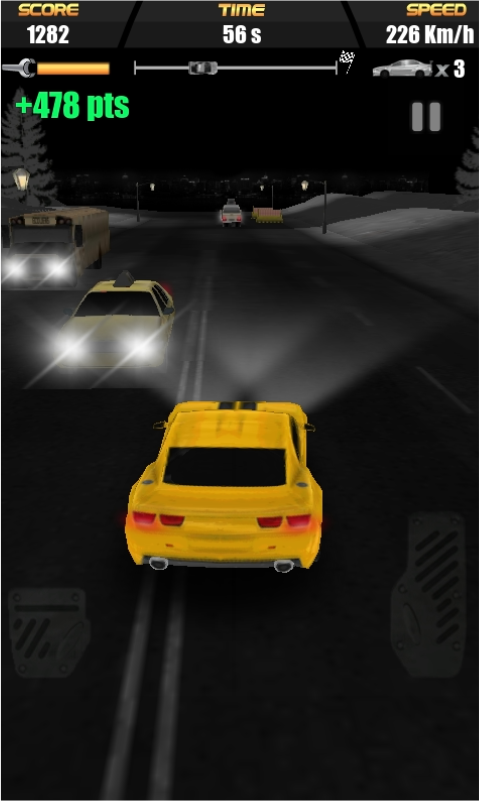 MORTAL Racing 3D - screenshot
