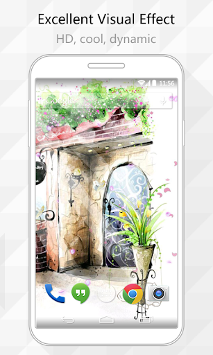 Water Color Live Wallpaper