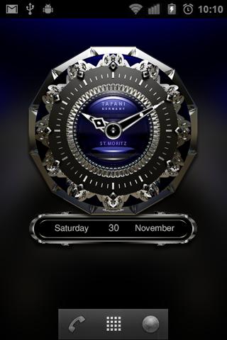 【免費生活App】St. Moritz Luxury Clock Widget-APP點子