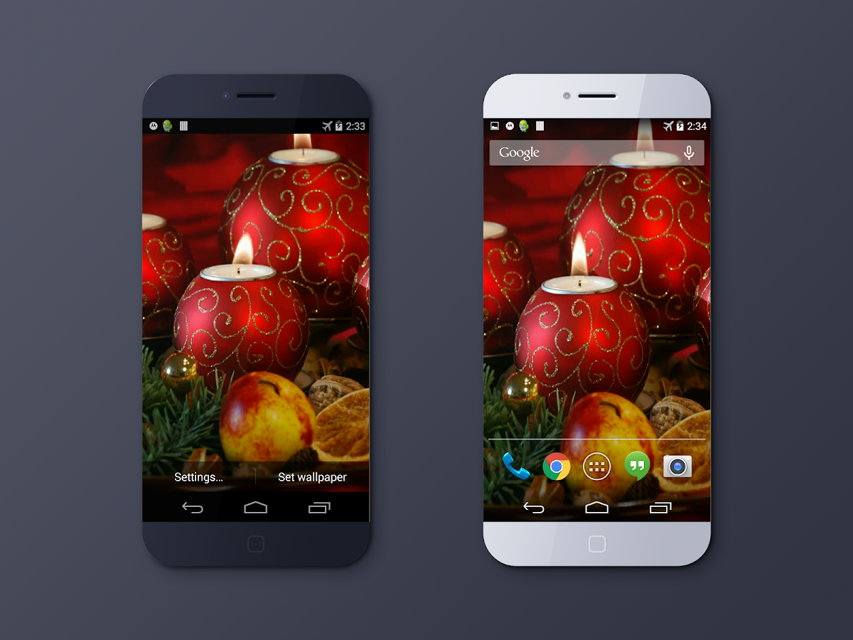 Christmas Candle 3D Wallpaper Android Apps On Google Play
