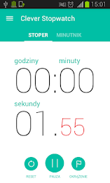 Clever Stopwatch poster 1