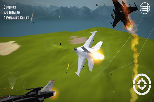 【免費動作App】3D Plane Hero F16 2015-APP點子