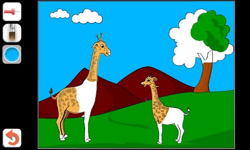 Android application Kids Paint &amp; Color screenshort