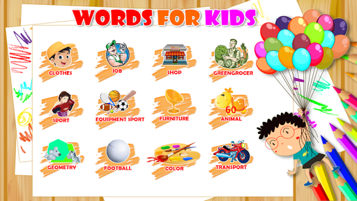 【免費教育App】Words For Kids-APP點子