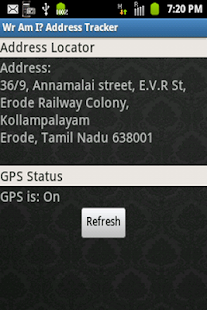 Wr Am I Address Locator