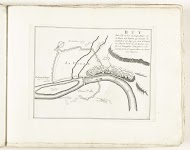 Plattegrond van Huy, ca. 1702