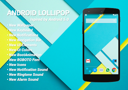 Screenshot Theme - Android Lollipop CM11 v3.2.1