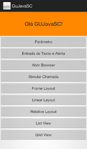 GUJavaSC Demonstração Android