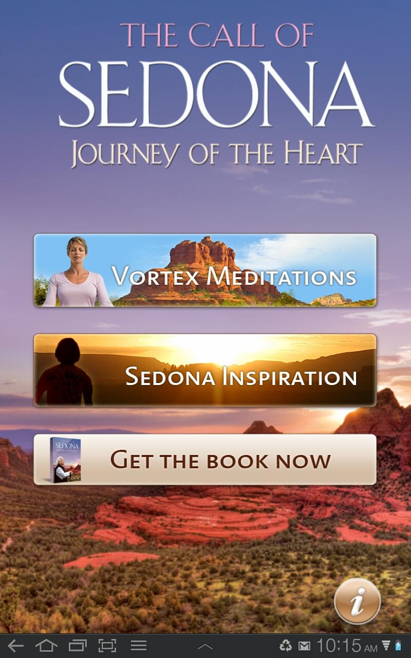 Sedona Meditation Screen 2