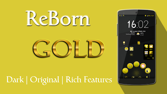 ReBorn Gold - AOSP CM Theme