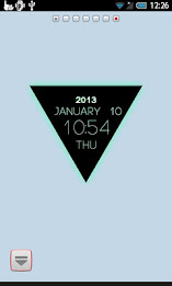 TRI SPACE DIGITAL CLOCK poster 1