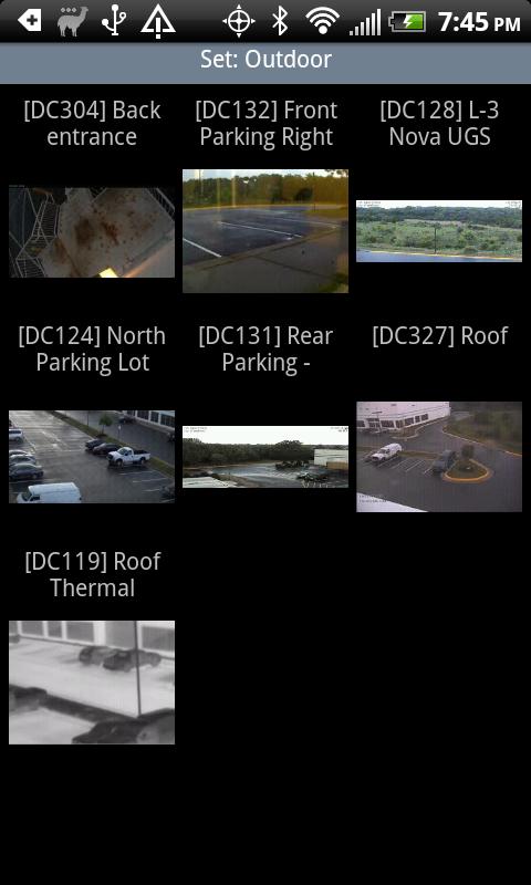 Android application CAVU screenshort