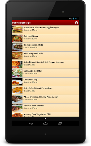 【免費健康App】Diabetic Diet Recipes-APP點子