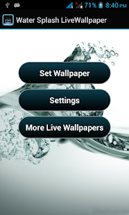 How to install Water Splash Live Wallpaper 1.0 unlimited apk for laptop
