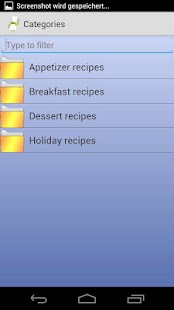 Cook Droid Recipes Screenshots 1
