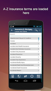   Insurance Dictionary- screenshot thumbnail   
