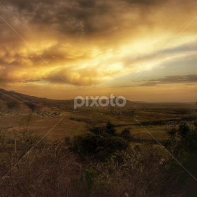 Sunset on the way to Hogsback by Neil Brown - Landscapes Mountains & Hills