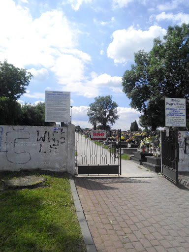 Skawina Cmentarz Parafialny Wejscie