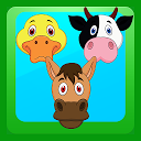 Match 3 Farm Animals mobile app icon