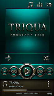 Poweramp TRIQUA Skin - screenshot thumbnail