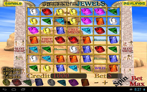 PHARAOH'S JEWELS Slot Machine