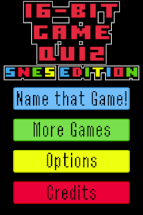 16-Bit Game Quiz SNES Edition