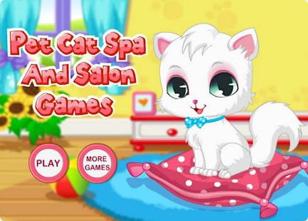 Pet Cat Spa And Salon Games HD Screenshots 0