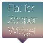 Flat for Zooper Widget Apk