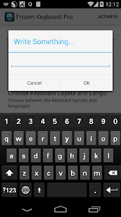 Frozen Keyboard Pro - screenshot thumbnail