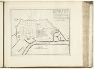 Plattegrond van Rochefort, 1726