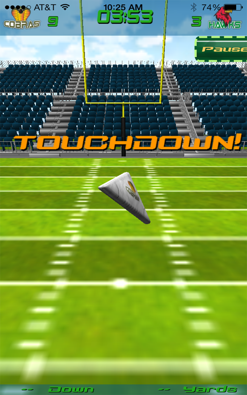 Paper Football Pro FlickIT Screen 2