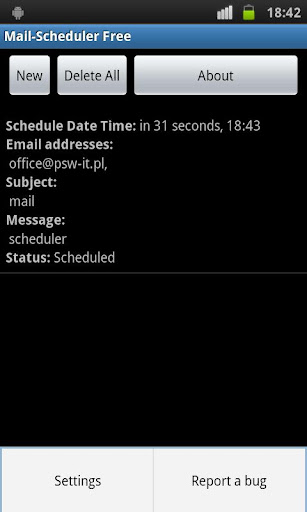 Mail-Scheduler