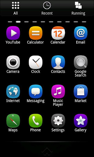 meego N9 theme Go Launcher EX v1.1