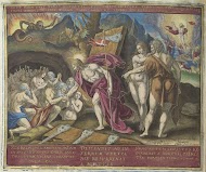 Christus in het voorgeborchte