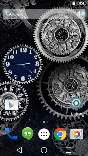 【免費個人化App】Mechanical Clock Live Walpaper-APP點子