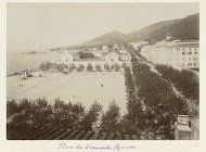 Place des Diamants en een deel van de stad Ajaccio gelegen aan de Corsicaanse kust