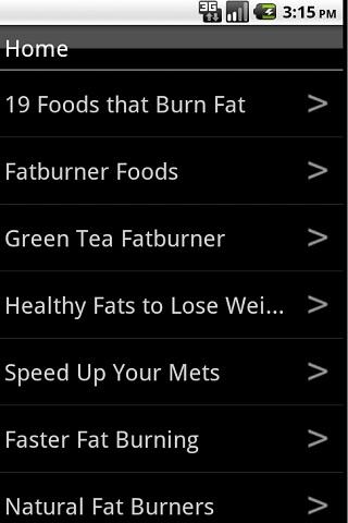 【免費健康App】Foods That Burn Fat-APP點子