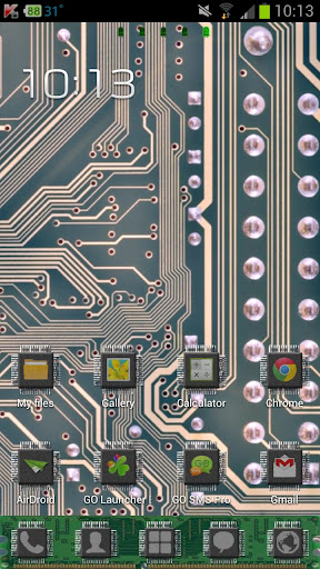 Circuit Board Theme