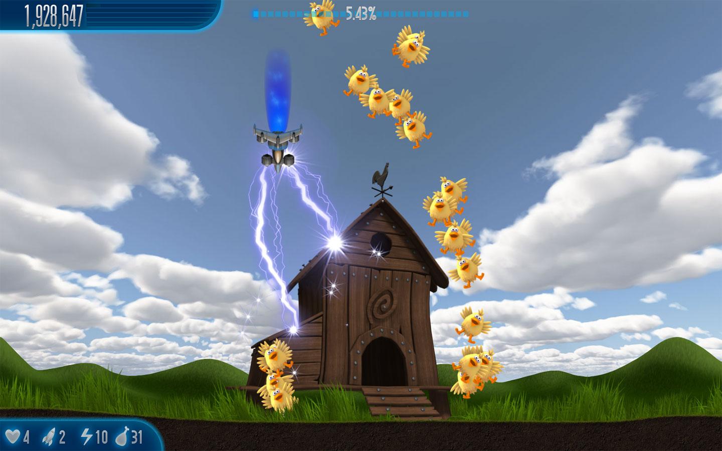 Space Chicken Computer Game