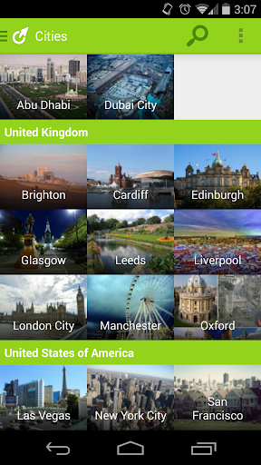 Triporg: Travel City Guides