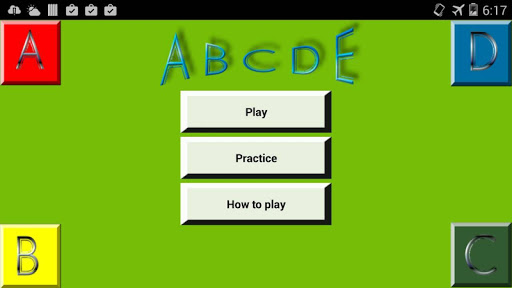 Same Game ABCD Race