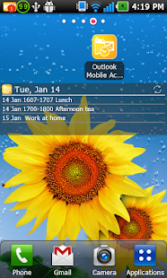 Mobile Access for Outlook OWA Screenshot