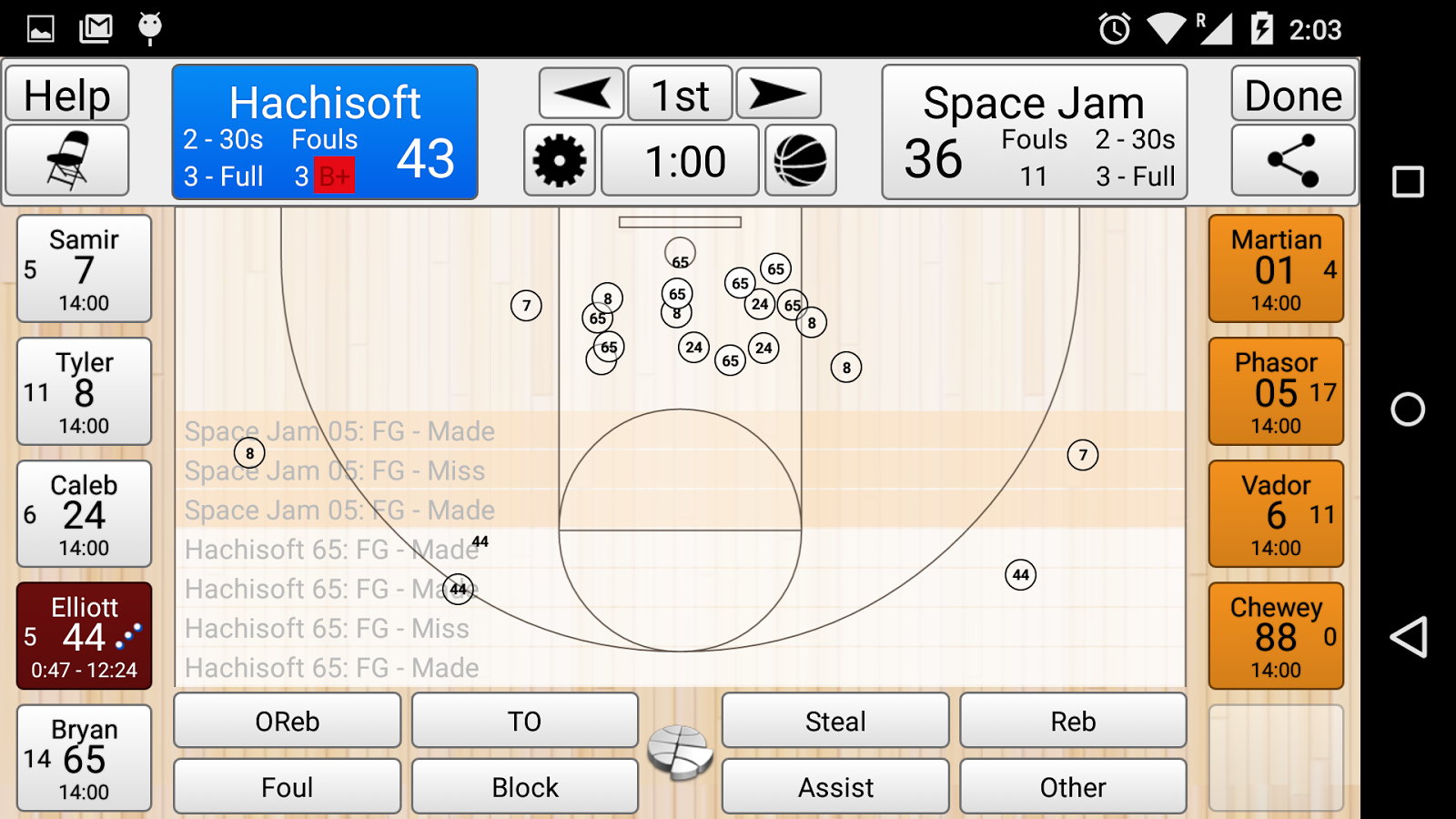 Basketball Stat Tracker Android Apps on Google Play