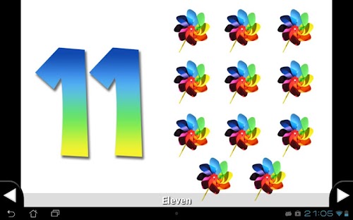 Android application Numbers for kids 1 - 20 screenshort