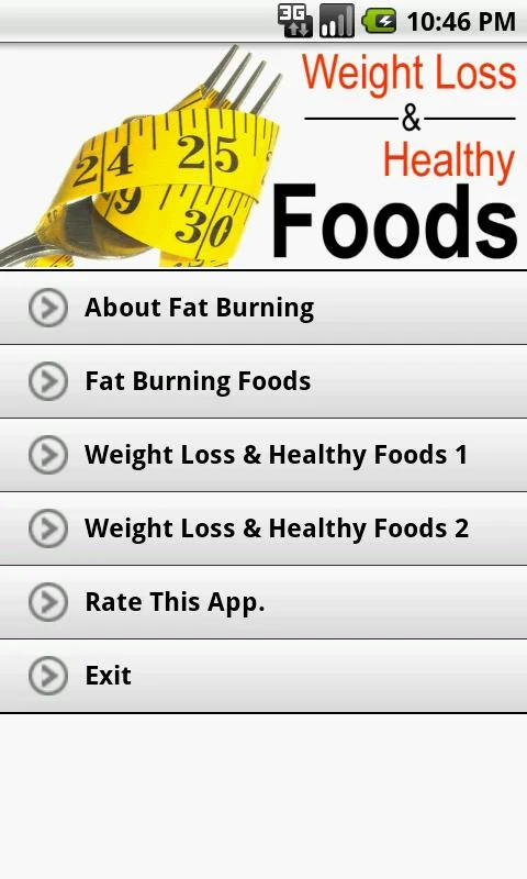 Weight Loss & Healthy Foods - screenshot