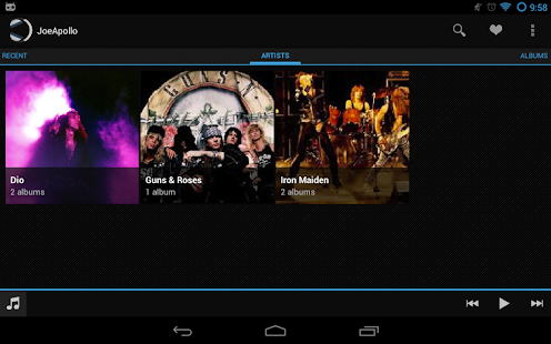 JoeApollo Music Player