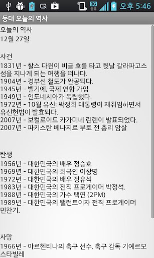 등대 오늘의 역사