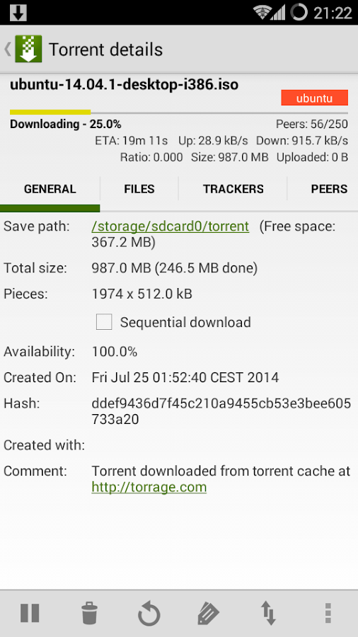 tTorrent Pro - Torrent Client v1.4.0 APK free cracked